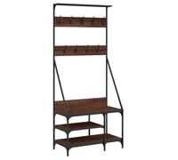 Clothes Rack with Shoe Storage Garment Rack Clothes Shelf Clothes Rail vidaXL