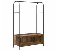 Clothes Rack with Storage Engineered Wood Garment Organizer Bedroom vidaXL