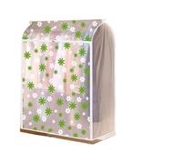 clothes rail cover Full-Closed Dustproof Plastic Ox Cloth Coat Hanger Sle Clothing Storage Organizer Transparent Bag for Home Use(Color 3,80 * 50 * 54cm)