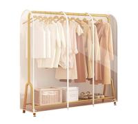 Clothes Rail Cover, Hanger Cover, Clothes Rail Cover Transparent, Garment Clothes Dustproof Clothes Rail Cover Storage Bag,Clothes Protectors for Hanging Clothes Transparent,160cm