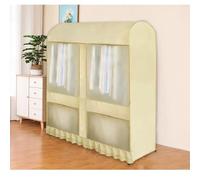 Clothes Rail Cover with Zipped,Hanging Floor standing Garment Rack Cover Breathable Dustproof,Garment Bag Coat Hanger Protector