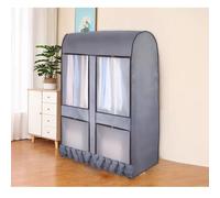 Clothes Rail Rack Cover Breathable Dustproof,Large Garment Rack Cover 270° Full Enclosed,Hanging Garment Bag with Zipper