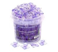 Clothes Soap Pods,100 Count Scented Stain Removal - Water-soluble Scented Fabric Softener Color Protection Washer Pods,for Dirt Oil Grease Ink Coat Pant Towel Dress