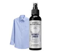 Clothes Spray for Creases | 120ml Quick Fabric Smoothing Agent | Wrinkled Clothes Release Spray - for Tops Skirts Suits Dresses Garments Home Apartment Travel Vacation