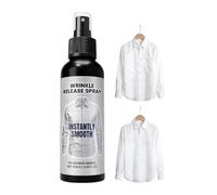 Clothes Spray - Smoothing Fabric Freshener | Textile Refresher Spray 120ml Non Iron Smooth Solution Free Clothing for T-Shirts Tops Suits Dresses Garments Home Where