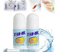 Clothes Stain Remover,Active Enzyme Laundry Stain Remover,Fabric Rust Remover for Fabric Stains,Does Not Damage Clothes (2 Pcs)