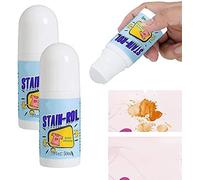 Clothes Stain Remover-Roll Bead Design,Portable No-wash Instant Stain Remover Pen,Quick Decontamination,Do Not Damage Clothes,Ideal for Emergency Stain Removal (3 Pcs)