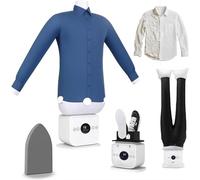 Clothes Steamer & Dryer - Hands-Free Automatic Steam, Multi-Functional for Shirts Dresses Jeans Home Use