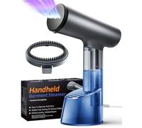 Clothes Steamer Handheld, FMK Portable Garment Steamer Iron for Clothes with Tank, for Vertical and Horizontal Steaming, Fast Heat-up, Fast Wrinkle Removal Steamer Clothing Steam Generator Accessories