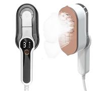 Clothes Steamer, Handheld Steamer for Clothes 2-in-1 Steam Iron 10S Fast Heat-up 180° Rotatable Foldable Handle Portable Travel Iron,Fast Wrinkle Removal for Home and Travel Use 2000w