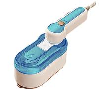 Clothes Steamer,Portable Handheld Garment Steamer,2-in-1 Steam Iron,Three Speed Adjustment, Dry and Wet Dual Use,10S Fast Heat Up,Wrinkle Removal of Clothing,for Home and Travel Use, LJJY-KK, Blue