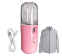 Clothes Steamer - Travel Size Handheld Garment Steamer | USB Rechargeable Mini Śteamer. Clothing Šteamer With 100ml Detachable Water Tank, Portable Handheld Şteamer For Clothes
