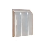 Clothes Storage Bag Covers, Clothes Rail Cover Translucent Garment With Zipper Breathable Multiple Sizes(50CM x 100CM x 120CM)