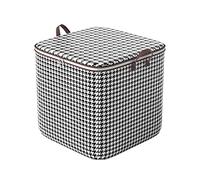 Clothes Storage Bags Large Capacity Clothes Storage Boxes with Lid and Zips Moving Boxes Wardrobe Storage with Reinforced Handle Foldable Storage Solution for Clothes Duvet Blankets Bedding Toys
