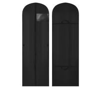 Clothes Storage Bags - Triple Foldable Long Clothes , Breathable, Foldable Closet Cover, Robust Travel Suit Carrier | Protective Clothing Bag for Uniforms, Jackets, Coats, Kit