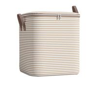 Clothes Storage Boxes,Foldable Blanket Storage Bags Clothes Storages Bins with Reinforced Handle & Zippers,Foldable Storages Bins Large Moving Packing Bags for Bedroom,Closet,Toys (BG1, 210L)