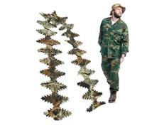 Clothes Strap | 1* Pcs Leaf Strip | 130cm Roll Army Netting | Compact & Portable Accessories For Hunting, Outdoor Games, And Stage Performance | Durable, Lightweight