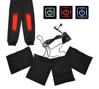 Clothes Vest Heating Sheet, Clothes Heating Pad, USB Electric Heated Pad, 3-Speed Adjustable Electric Warm Fabric Winter Heat Pad, Pet Heating Pad (with Switch) (4PCS)