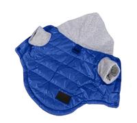 Clothes Winter Hoodies Coat Windproof Jacket Fleece Cold Weather Costume For Puppy Small Medium (B, One Size)