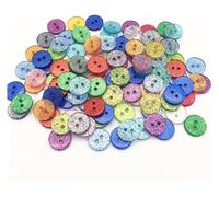Clothing Buttons, Decorative Sewing Buttons240/400pcs 13-19mm Glitter Resin Round