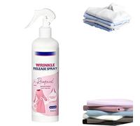 Clothing Crease Release Spray, Multi-Functional Wrinkle Remover Spray, Fast Smoothing Fabric Spray, No Ironing Needed, Travel Size Garment Refresher (1pc)
