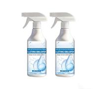 Clothing Emulsifier, Non Ionic Emulsifier Clothing Cleaner, Non Ionic Clothings Emulsifier Stain Remover, for Grease, Oil, Food on Clothes And Shoes (2 PCS)
