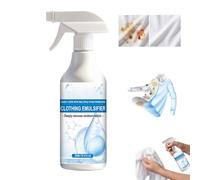 Clothing Emulsifier, Non Ionic Laundry Stain Remover Spray for Grease and Oil, Powerful Clothing Cleaner & Pre-treatment for Stubborn Stains, Fabric Spot Cleaner for Clothes and Shoes, 300ml