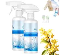 Clothing Emulsifier Stain Remover, Non-Ionic Laundry Pre-Treatment & Color Protection Fabric Conditioner for Tough Grease, Oil and Food Stains on Clothes and Shoes (2)