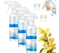 Clothing Emulsifier Stain Remover, Non-Ionic Laundry Pre-Treatment & Color Protection Fabric Conditioner for Tough Grease, Oil and Food Stains on Clothes and Shoes (3)