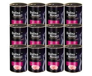 Clothing Estates Dolina Noteci Junior Wet Cat Food Turkey Grain Free Complete Kitten Recipe 12 x 400g Cans