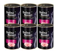 Clothing Estates Dolina Noteci Junior Wet Cat Food Turkey Grain Free Complete Kitten Recipe 6 x 400g Cans