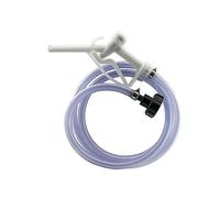 Clothing Estates Lockable Gun Gravitational Refueling Kit White Gun - Diesel Fuel Oil IBC Tank S60x6 (KIT with 5m Hose)