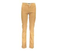 Clothing - female - Gant - Slim-fit Trousers - Brown - W32 - Trousers W32