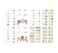 Clothing Identification Labels | Non-Iron Bottle Name Stickers | For School, Camp, Home, Care, Washer, Elderly,