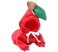 Clothing Jacket Dog Coat Clothes Casual Warm For Dogs Pet clothes Warm Sweaters for Small Dogs (Red, L)