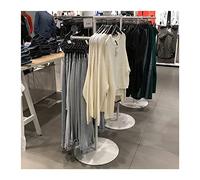 Clothing Rack Display Stand Retail Garment Hanger for Dresses Bags & Hats Elegant Boutique Clothing Showcase Floor Standing Clothes Rack