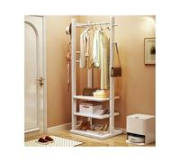 Clothing rack,Solid Wood Standing Coat Rack Space Saving Multi Layer Storage Shelf for Small Apartments Vertical Clothes Hanger for Entryway & Bedroom nization