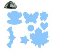 Clothing Repair Patch - 12 Pack Down Jacket Stickers, Self Adhesive Waterproof Fabric Patch, Hole Tear Fixer | Winter Jacket Outerwear Jacket Repair Kit Durable Travel Gear Recovery Sticker Set