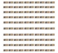 Clothing Sizes Indicators, Washable Satins Fabric, Gold 3XL | Installation for Sewing Enthusiasts, Washable Satins Fabric Label, Easy in Garment Labeling