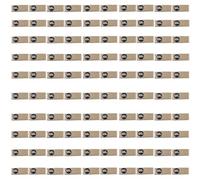 Clothing Sizes Indicators, Washable Satins Fabric, Gold 5XL | Installation for Sewing Enthusiasts, Washable Satins Fabric Label, Easy in Garment Labeling