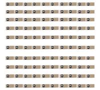 Clothing Sizes Indicators, Washable Satins Fabric, Gold 6XL | Installation for Sewing Enthusiasts, Washable Satins Fabric Label, Easy in Garment Labeling