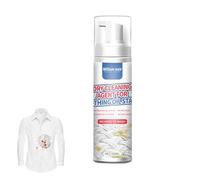 Clothing Stain Remover Spray - Dry Cleaning Agent, 200ml Oil Spot Eraser | Strong Degreasing Foam Cleaner for Fabric Care with Quick Water Action for Household Laundry and Clothes Maintenance
