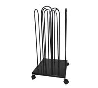 Clothing Store Hanger Storage Stacker Stand, Portable Hanger Organizer Rack Commercial Hanger Storage Rack, Large Wire And Velvet Hanger Holder, Mobile Laundry Room And Retail Hanger Organizer Stack