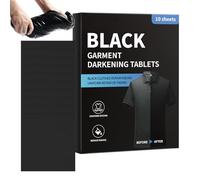 Cloths for Laundry, Dyeing Cloths Ultra Black, Pack of 10, Colour Preservation When Washing, Free Care Against Fading, for Washing Various Textiles such as Duvet Cover