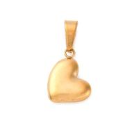 Clotiry 12Pcs Cute Delicate Stainless Steel Heart Charms Metal Love Heart Pendants for Jewellery Making DIY Necklace Gifts