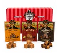 Clotted Cream Fudge Gift Box (3 x 150g) - Millionaire Vanilla & Salted Caramel | Luxury Handmade Small Batch Butter Fudge | British Traditional Recipe Gourmet Gift
