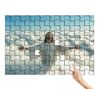 Cloud 1500 Piece Jigsaw Puzzles for Adults, Jesus Jigsaw Puzzle Educational Games, Colourful Fun Puzzles with Box, Challenging & Brainteasing for The Whole for Men, Home Decor Gifts for Women W-1
