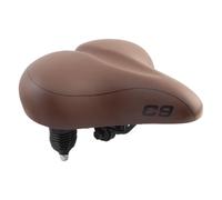 Cloud-9 Cruiser Anatomic Bike Saddle 10.5" x 10.5" (Brown)