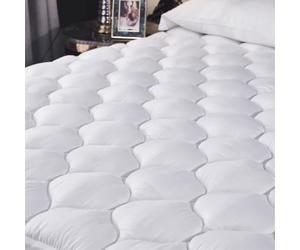 Cloud 9 Mattress Topper With Air Flow Technology & Extra Deep Side Skirt - Luxury Microfiber Filling (Super King)
