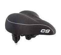 Cloud-9 Sunlite Bicycle Suspension Cruiser Saddle, Cruiser Gel, Tri-color Black